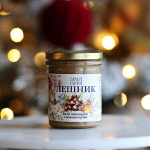 Lešnik Krem sa belom čokoladom i karamel krančom